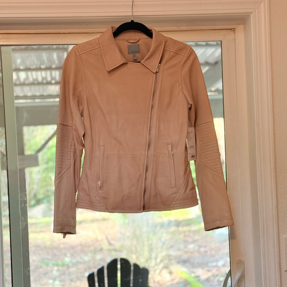 Athleta - Salt Flat Leather Jacket